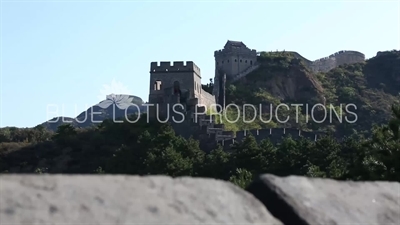 Second Building/Tower (Er Hao Lou) and Little Jinshan Building/Tower (Xiao Jinshan Lou) on the Jinshanling Section of the Great Wall of China