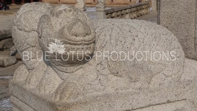 Haetae Carving at Gyeongbok Palace (Gyeongbokgung) in Seoul
