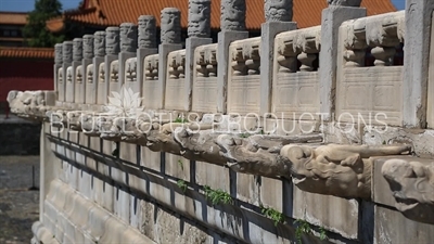 Water Spouts at the Forbidden City in Beijing
