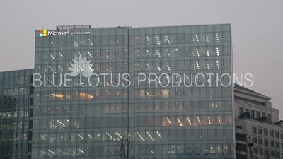 Microsoft building in Seoul