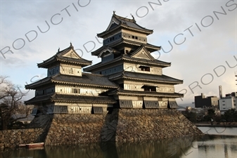 Keep (Tenshu/Tenshukaku) of Matsumoto Castle in Matsumoto