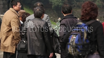 Tokyo Imperial Palace (Kokyo) Tourists