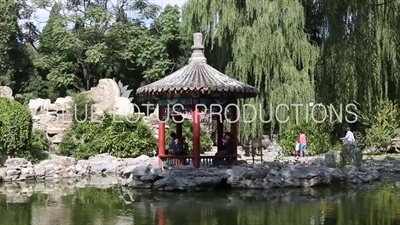 Southwest Waterscape Area in the Temple of the Sun Park (Ritan Gongyuan) in Beijing