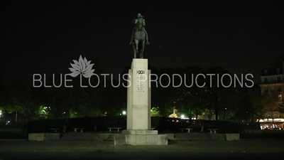 Marshal Ferdinand Foch Statue (Statue Equestre du Marechal Foch) in the Place du Trocadéro et du 11 Novembre in Paris