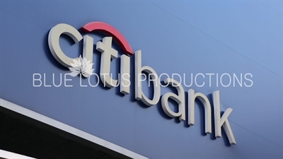 'Citibank' Sign in Seoul