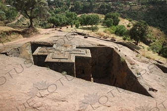 St. George's Church (Biete Giyorgis/Bet Giyorgis) in Lalibela