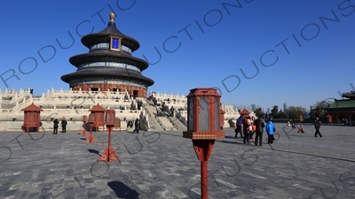 Hall of Prayer for Good Harvests (Qi Nian Dian) in the Temple of Heaven (Tiantan) in Beijing