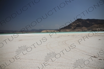 Salt Flats around Lake Assal in Djibouti