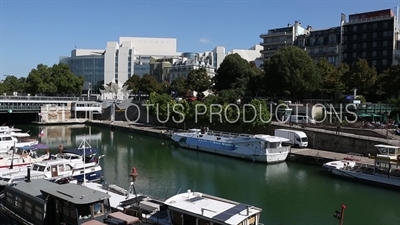 Arsenal Basin (Bassin de l'Arsenal) in Paris