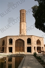 Wind Tower in Dowlatabad Garden in Yazd