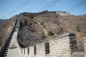 Mutianyu Section of the Great Wall of China (Wanli Changcheng) near Beijing