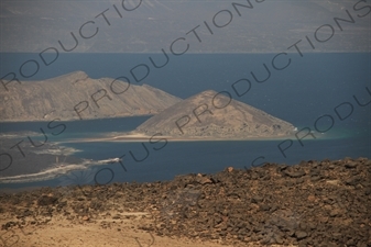 Lake Assal in Djibouti.