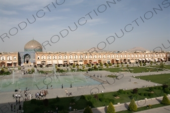 Naqsh-e Jahan Square and Sheikh Lotfollah Mosque in Esfahan/Isfahan