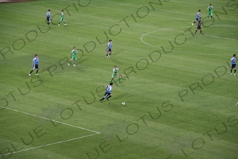 Chinese Super League Match between Beijing Guoan and Dalian Shide at the Workers' Stadium (Gongren Tiyuchang) in Beijing