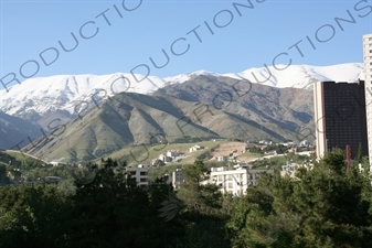 Alborz Mountains outside Tehran