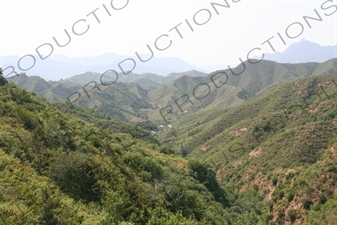 Great Wall of China on the Jinshanling Section of the Great Wall of China