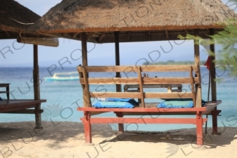 Beach Restaurant on Gili Meno