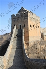 Big Jinshan Building/Tower (Da Jinshan Lou) on the Jinshanling Section of the Great Wall of China