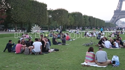 Field of Mars (Champ de Mars) in Paris