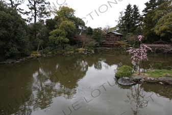 Shusui-tei Tea House in Kyoto Gyoen/Imperial Palace Park in Kyoto