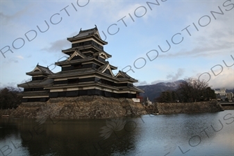 Keep (Tenshu/Tenshukaku) of Matsumoto Castle in Matsumoto