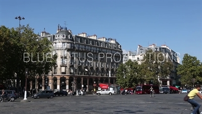 Bastille Square (Place de la Bastille) in Paris