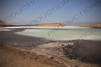 Lake Assal in Djibouti