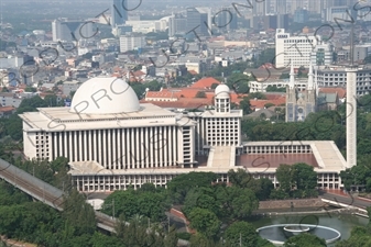 Istiqlal Mosque in Jakarta