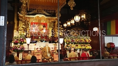 People Praying in Senso-ji in Tokyo