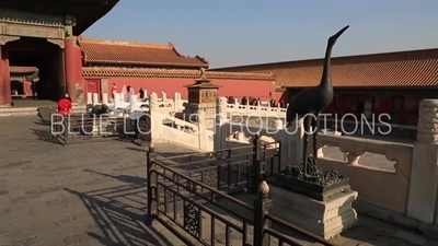 Jiangshan Pavilion in the Forbidden City in Beijing