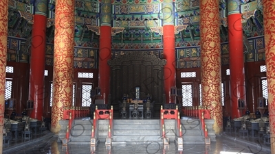 Hall of Prayer for Good Harvests (Qi Nian Dian) in the Temple of Heaven (Tiantan) in Beijing