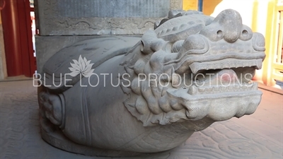 Stone Tablet Housing Pavilion (Beiting) in the Confucius Temple in Beijing