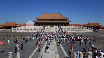 Hall of Supreme Harmony (Taihe Dian) in the Forbidden City in Beijing