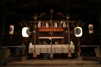 Yohashira Shrine in Matsumoto