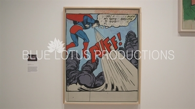 'Superman' on Display in the 'Andy Warhol - From A to B and Back Again' Exhibition at the Whitney in New York City