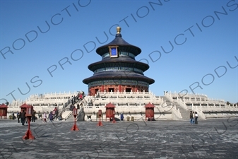 Hall of Prayer for Good Harvests (Qi Nian Dian) in the Temple of Heaven (Tiantan) in Beijing