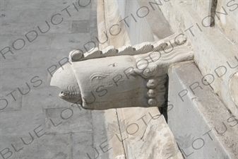 Bird Head Water Spout on the Hall of Prayer for Good Harvests (Qi Nian Dian) in the Temple of Heaven (Tiantan) in Beijing