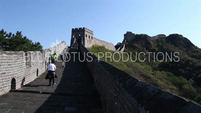 Second Building/Tower (Er Hao Lou) and Little Jinshan Building/Tower (Xiao Jinshan Lou) on the Jinshanling Section of the Great Wall of China