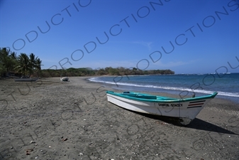 Boats on a Beach in Nosara