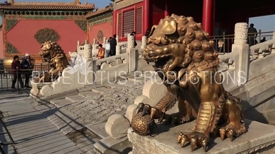 Gate of Heavenly Purity (Qianqing Men) in the Forbidden City in Beijing