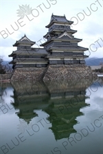 Keep (Tenshu/Tenshukaku) of Matsumoto Castle in Matsumoto