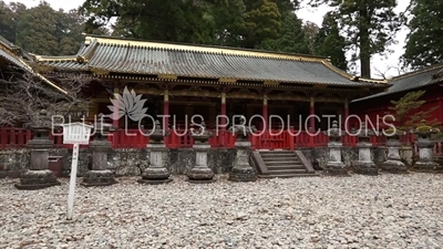 Toshogu Shrine Middle Sacred Storehouse (Nakajinko) in Nikko