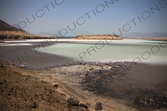 Lake Assal in Djibouti