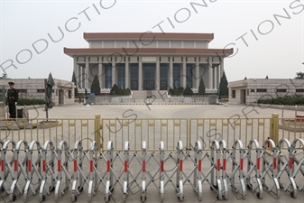 Chairman Mao Memorial Hall/Mao's Mausoleum (Mao Zhuxi Jinnian Tang) in Tiananmen Square in Beijing