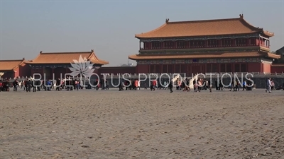 Square of Supreme Harmony (Taihedian Guangchang) in the Forbidden City in Beijing