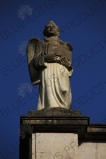 Angel Statue on Holy Trinity Church (Kidist Selassie) in Addis Ababa