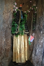 Madonna of the Baobab Tree Statue at the St. Mariam Dearit Shrine in Keren