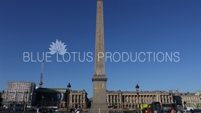 Luxor Obelisk (Obélisque de Louxor) in Place de la Concorde in Paris