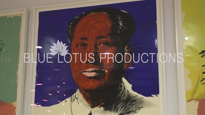 'Selections from Mao Tse-Tung' on Display in the 'Andy Warhol - From A to B and Back Again' Exhibition at the Whitney in New York City