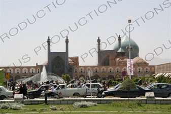 Naqsh-e Jahan Square and Shah Mosque in Esfahan/Isfahan